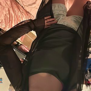 Black long sleeve shall cover small